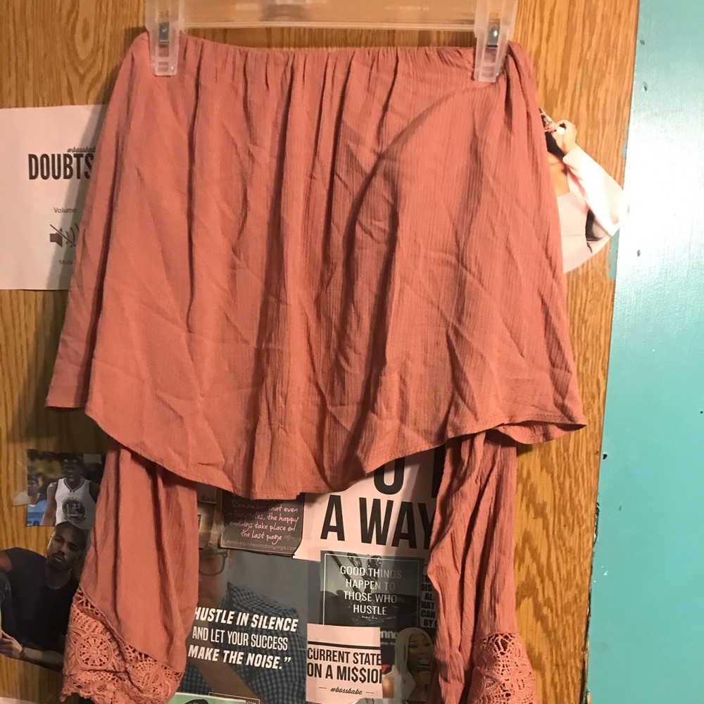 Pink blouse